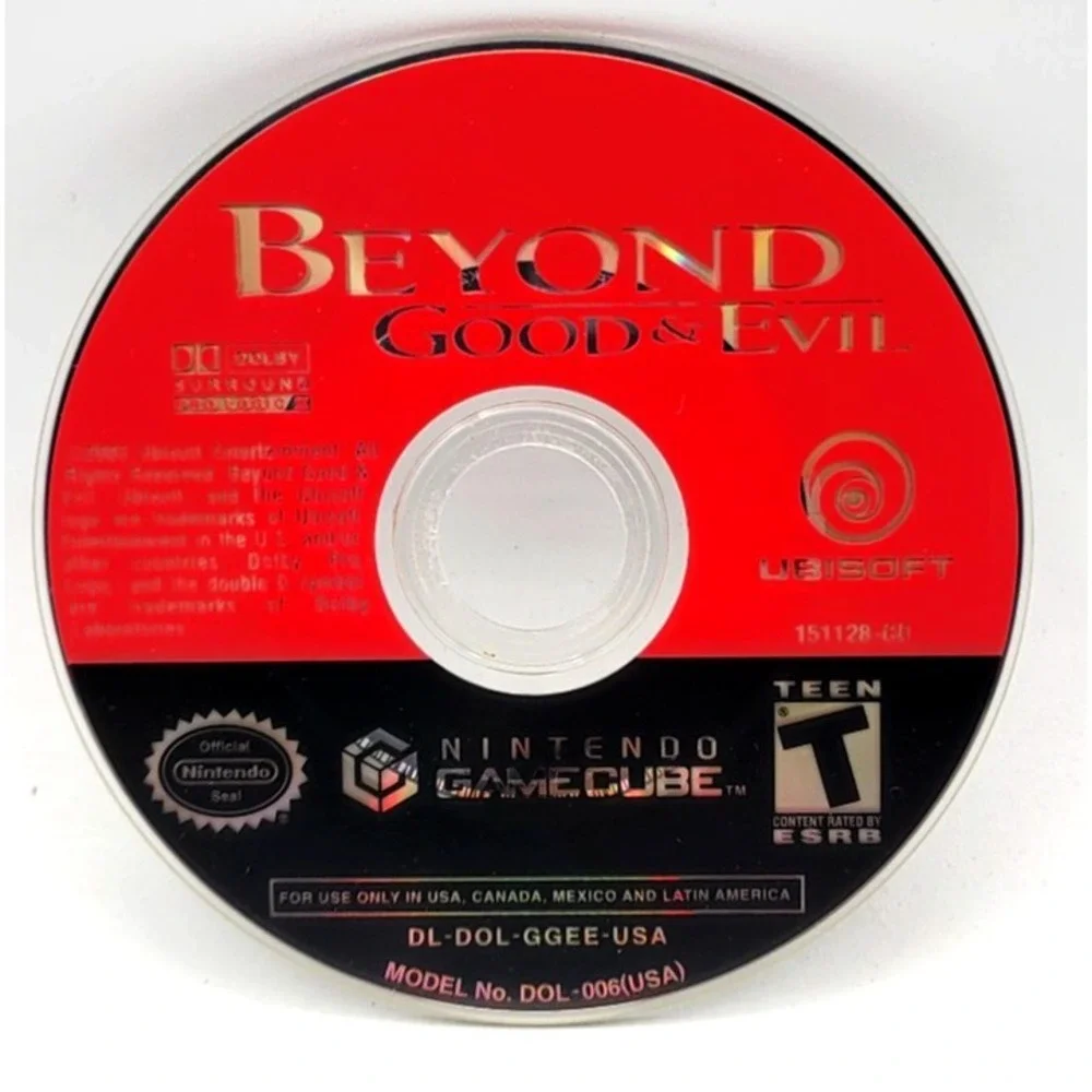 Beyond Good And Evil Nintendo GameCube Disc Only‎ Tested And Working